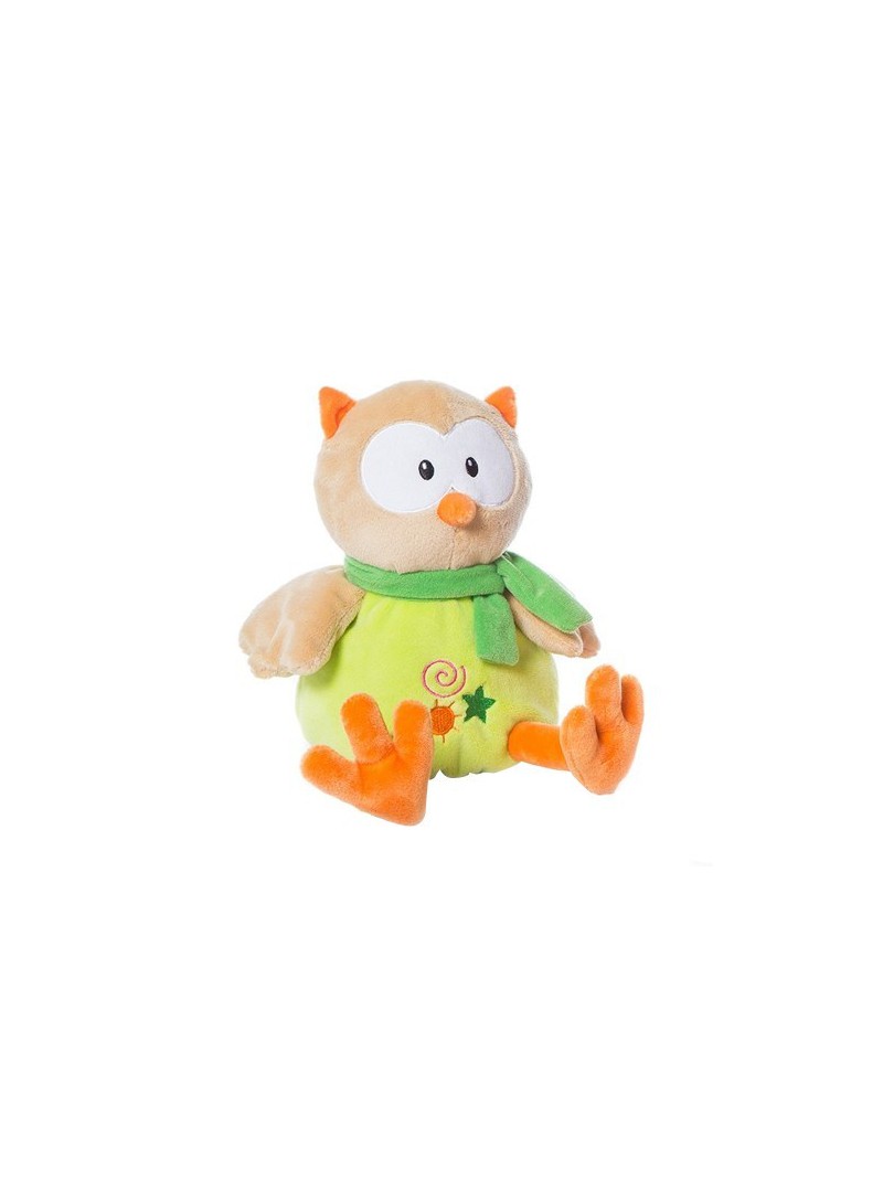 Baby Mussol assegut sonall 28 cm Baby Mussol assegut sonall 28 cm