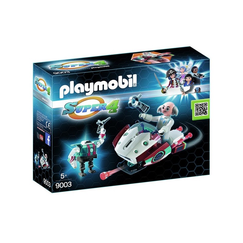 PLAYMOBIL® Skyjet amb dr. X i robot